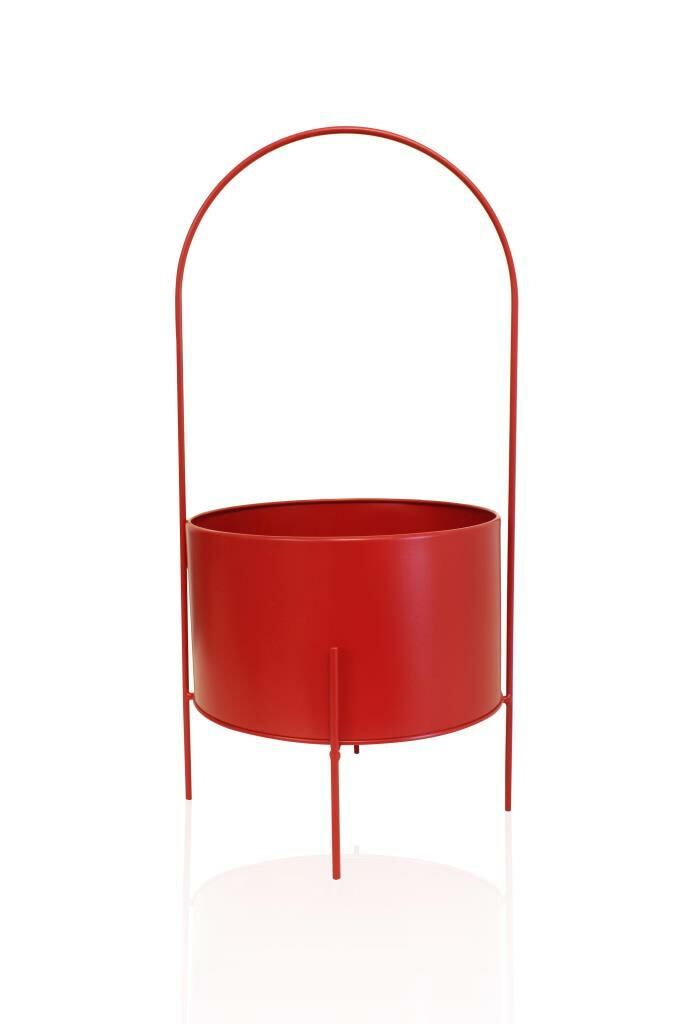 COTTA KIRMIZI SAKSI 25X15CM