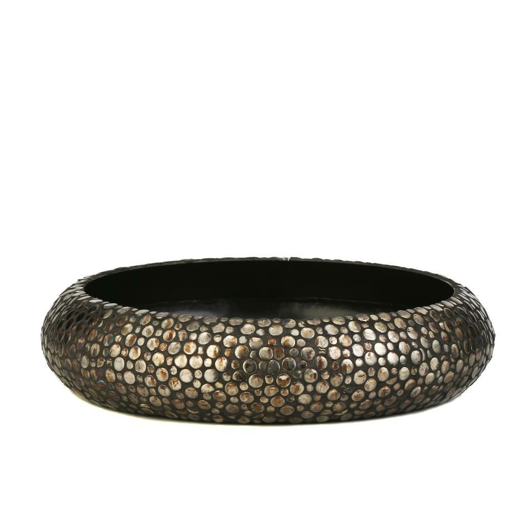 MOZAİK BAKIR DEKOR/KASE 38CM