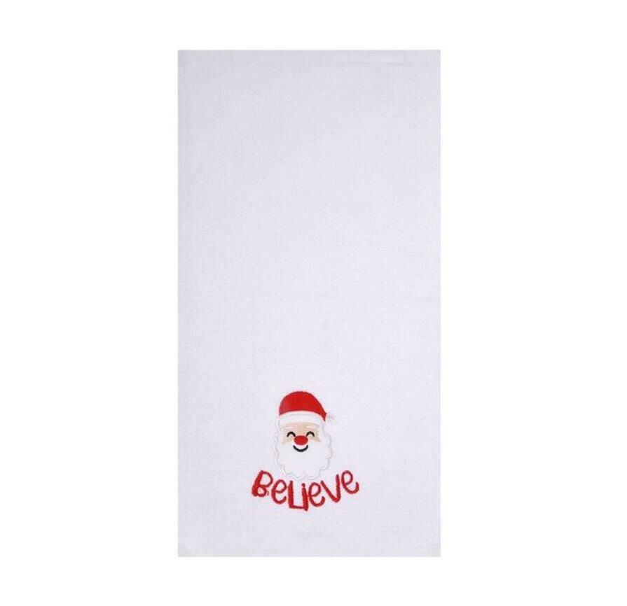 BEYAZ NOEL BABA HAVLU 30X50CM