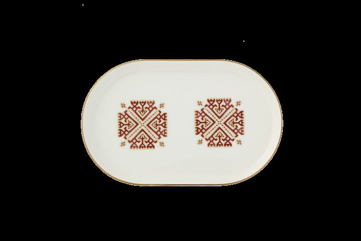 ARABESQUE DESEN6 KAYIK TABAK 18CM