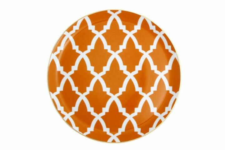 MOROCCO TURUNCU DÜZ TABAK 24CM