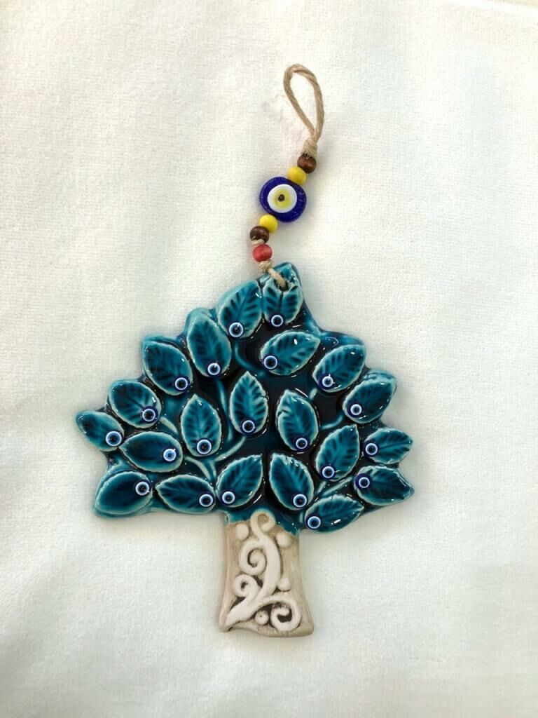 YAPRAKLI AĞAÇ NAZARLIK/PANO