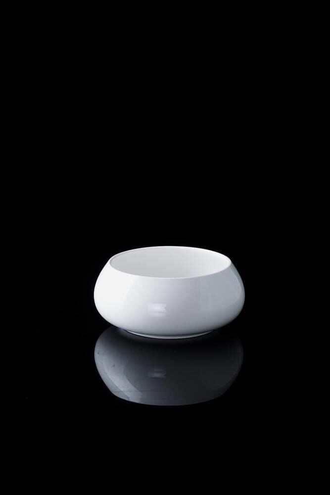 BIANCO PERLA TEKLİ YUVARLAK KASE 14CM