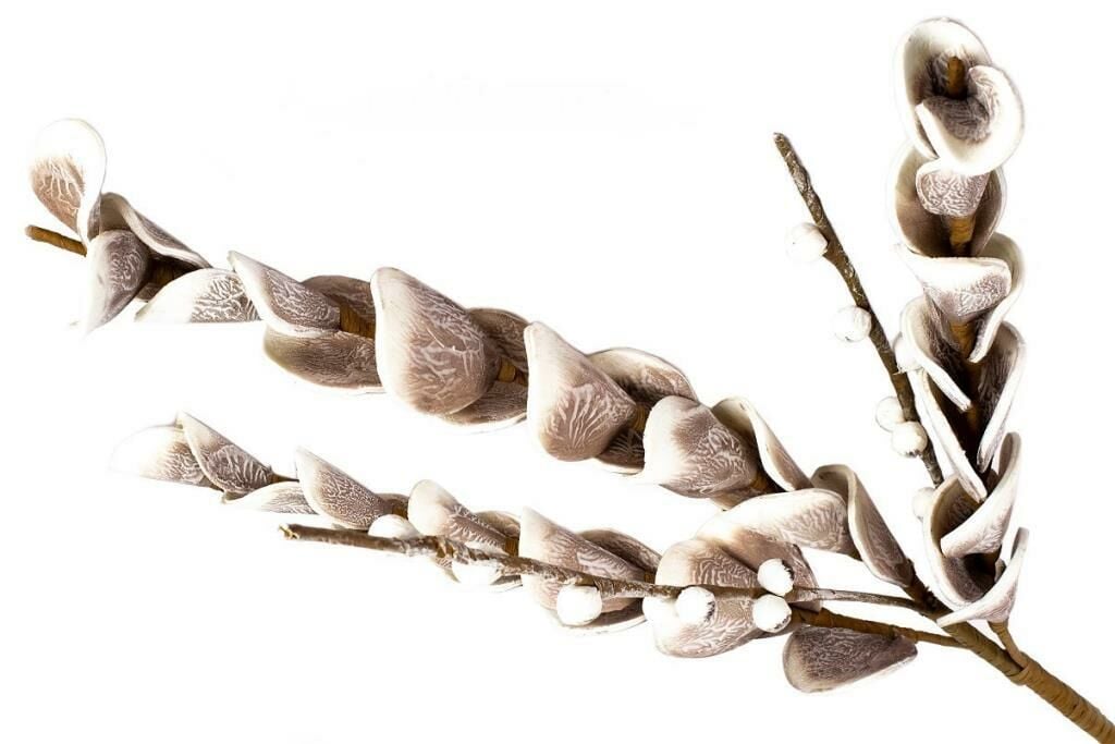 BEYAZ BEJ YAPAY ÇİÇEK 100 CM