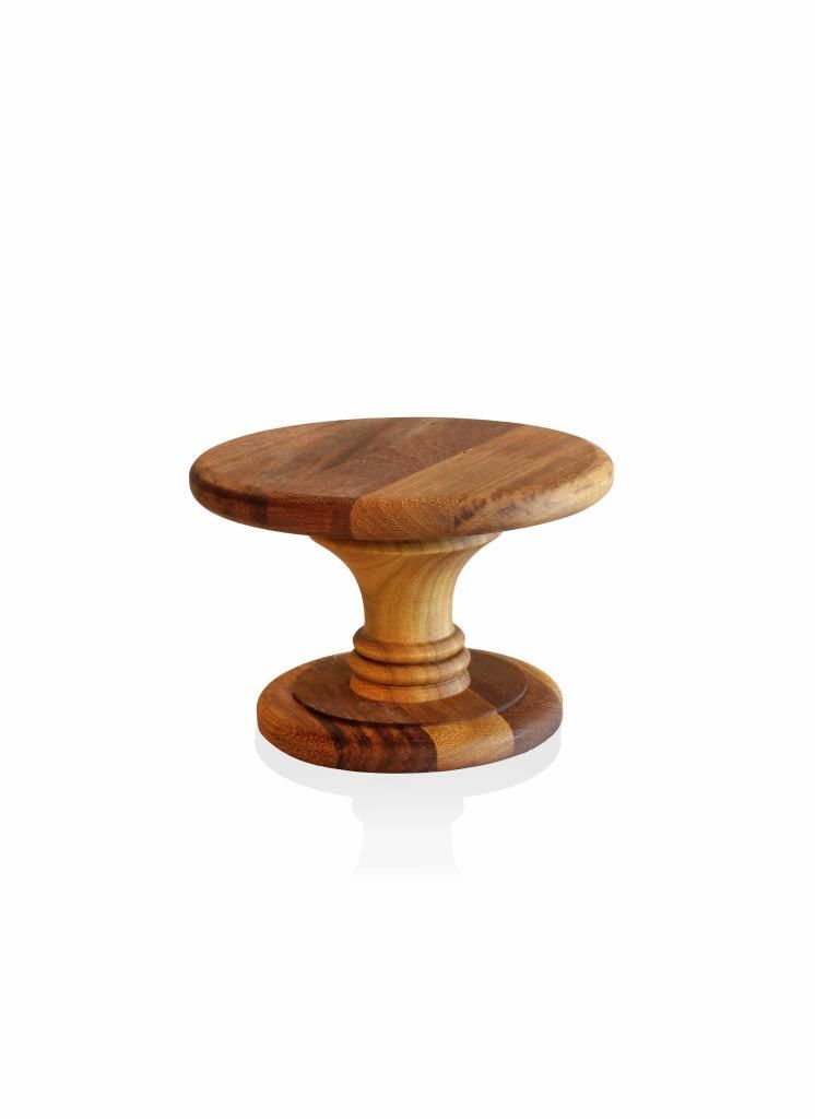 AHŞAP AYAKLI SERVİS/SUNUM STANDI 20X13CM