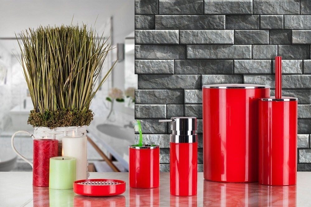 LENOX KIRMIZI BANYO SETİ