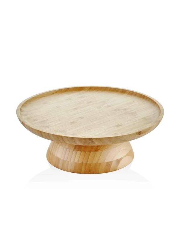 NATURA BAMBU AYAKLI SERVİS TABAK 28X10CM