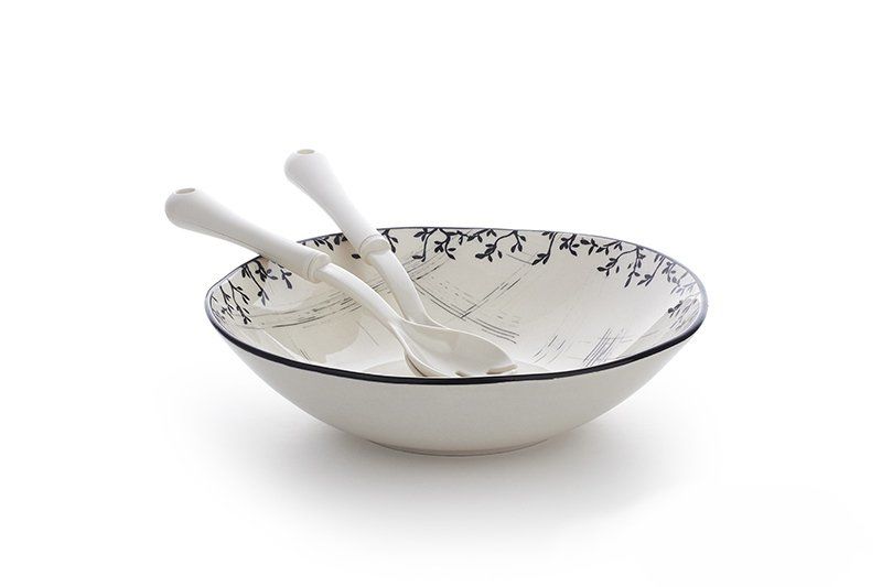 YAPRAK DESEN SALATA KASESİ