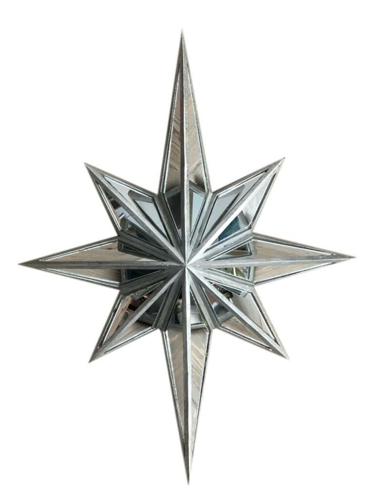 GÜMÜŞ BÜYÜK KUZEY YILDIZ 51CM