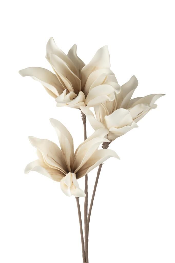 KREM YAPAY ÇİÇEK 103CM
