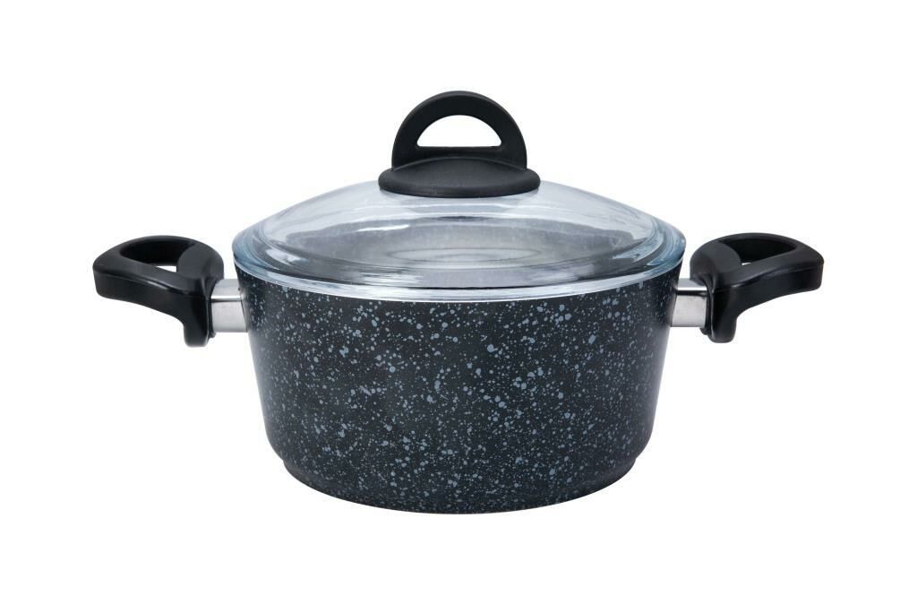 DARK STONE BIO GRANİT TENCERE 20CM
