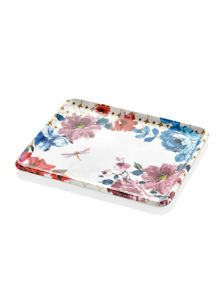 FLORAL TEPSİ 32X26CM