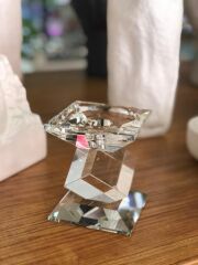 KRİSTAL CAM MUMLUK 11CM