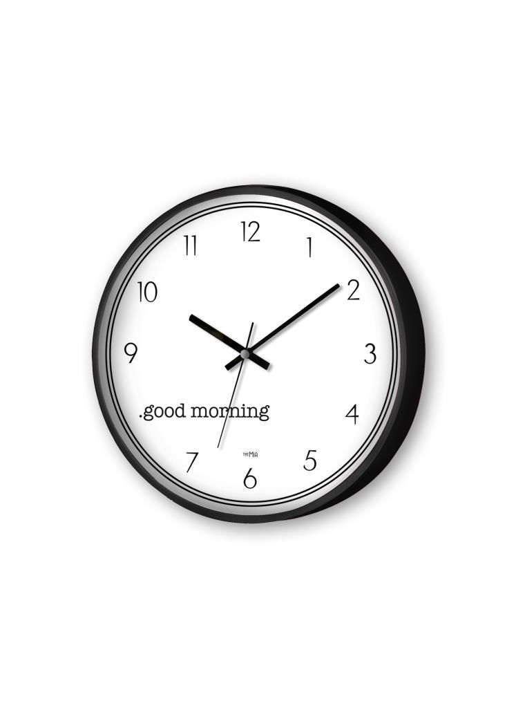 HYPE GOOD MORNİNG DUVAR SAATİ 30CM