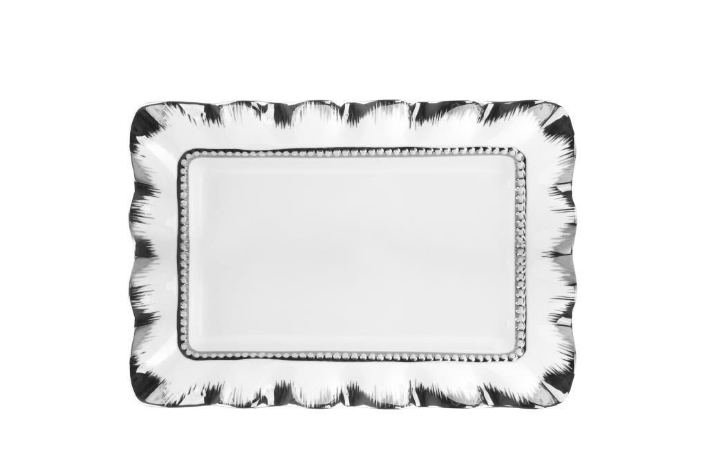 GÜMÜŞ AVANGARDE SUNUM TABAK 36CM
