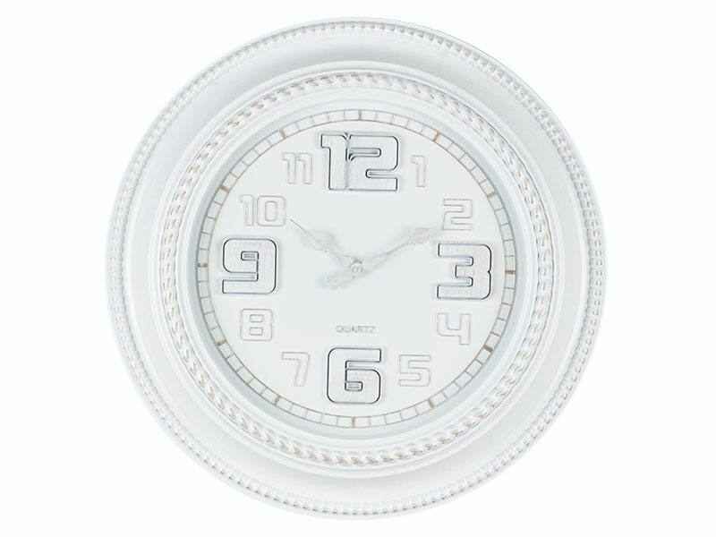 BEYAZ DUVAR SAATİ 50CM
