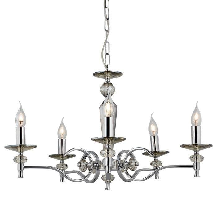 GUARDALO KROM 5'Lİ AVİZE