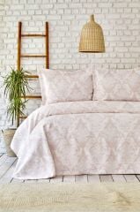 KARACA HOME QUATRE PUDRA ÇİFT KİŞİLİK YATAK ÖRTÜSÜ