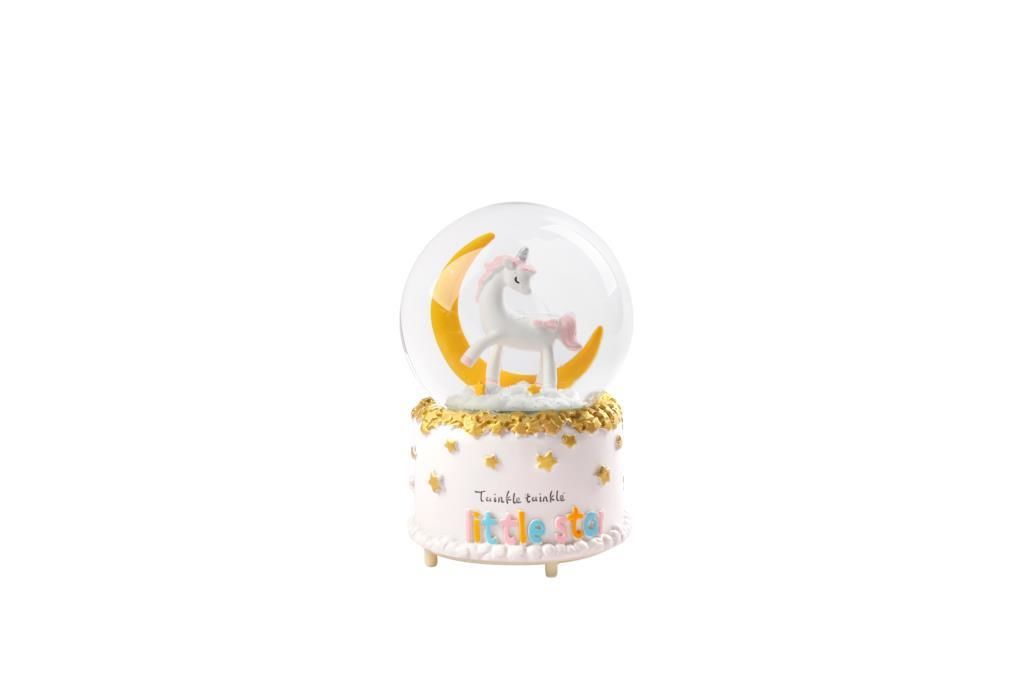 UNICORN IŞIKLI MÜZİKLİ KAR KÜRESİ