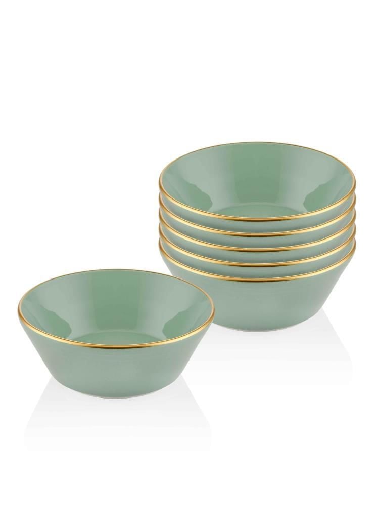 BASIC YEŞİL 6'LI KASE 15CM