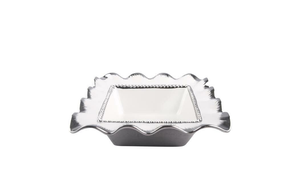 BEYAZ GÜMÜŞ AVANGARDE KASE 29CM