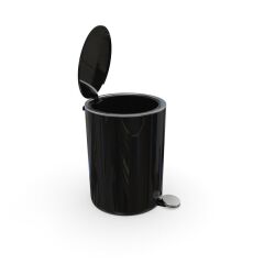 LENOX PEDALLI ÇÖP KOVASI SİYAH 5LT