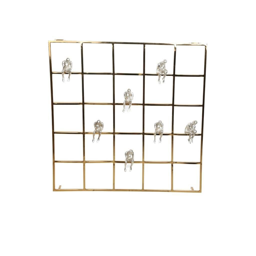 GOLD GÜMÜŞ DÜŞÜNEN ADAMLAR DEKOR 79CM