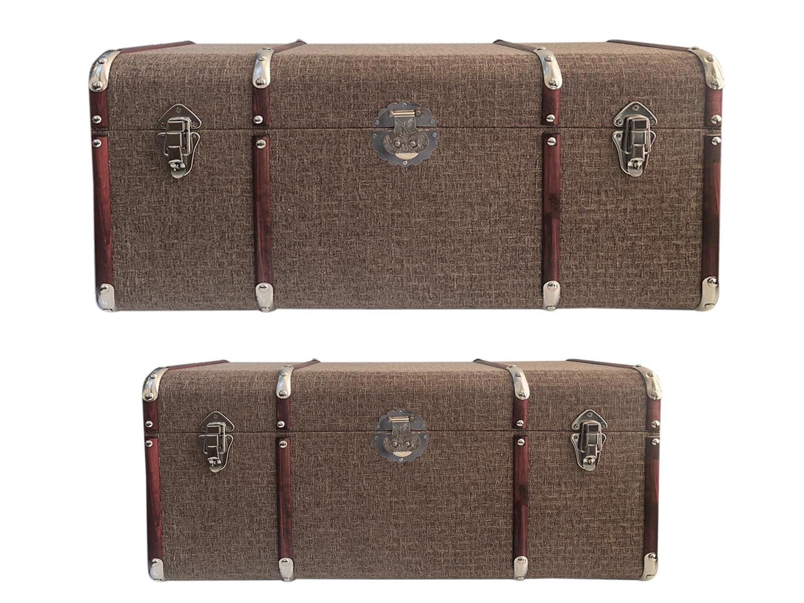 VİNTAGE 2'Lİ SANDIK 60-70CM