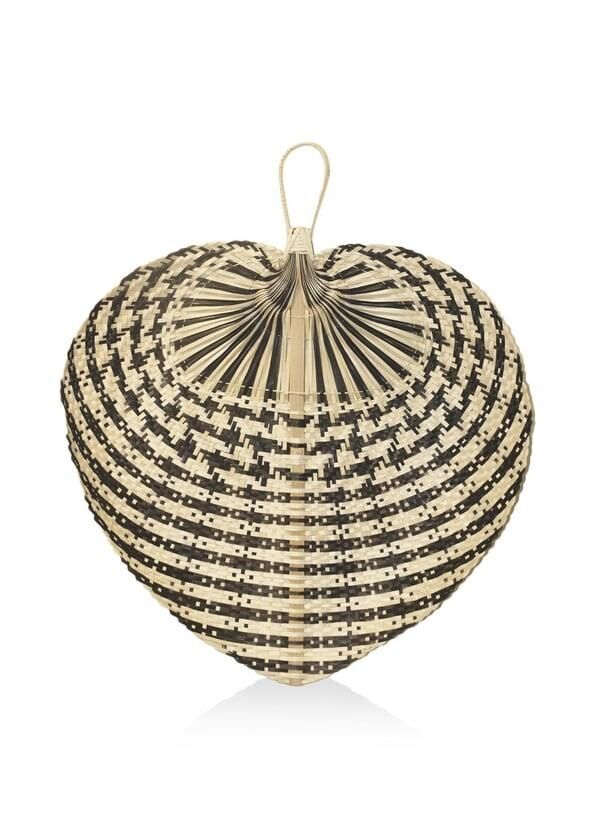 BAMBU SİYAH DUVAR DEKORU 61X71CM