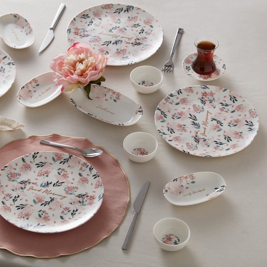 LOVELY PİNK 26 PARÇA KAHVALTI SETİ RND