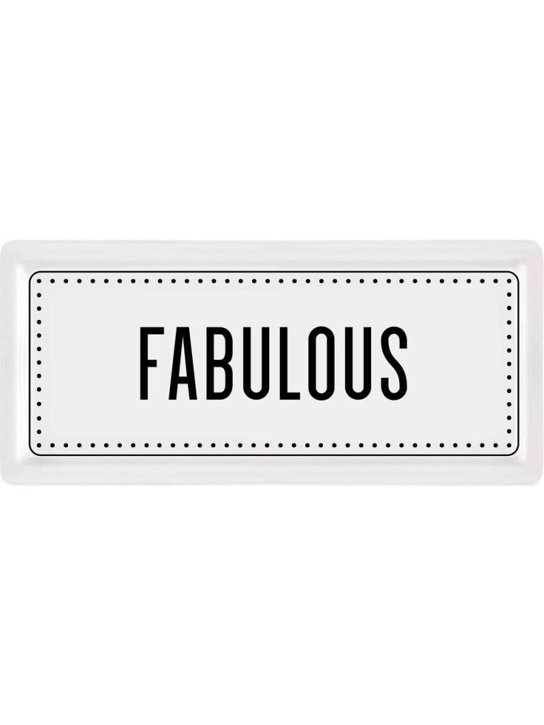 FABULOUS DİKDÖRTGEN SERVİS/SUNUM TABAK 35X16CM