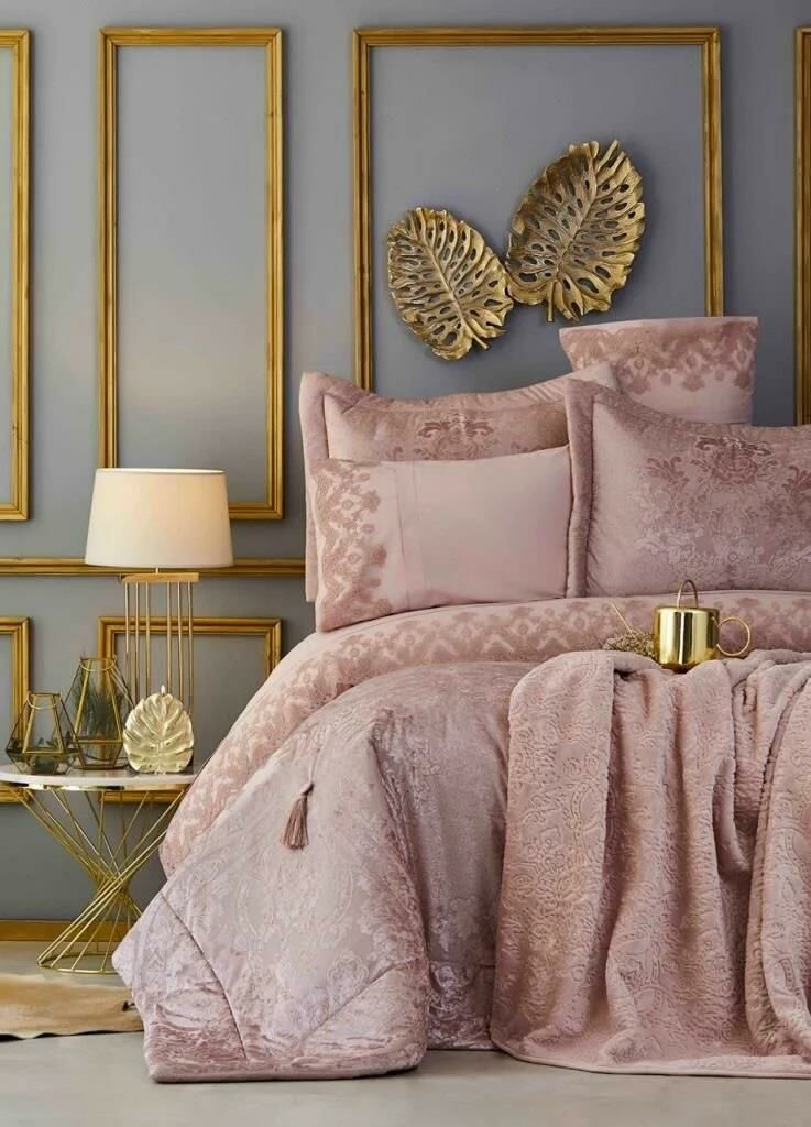 KARACA HOME VALERIA DELUX ROSE 10 PARÇA ÇEYİZ SETİ