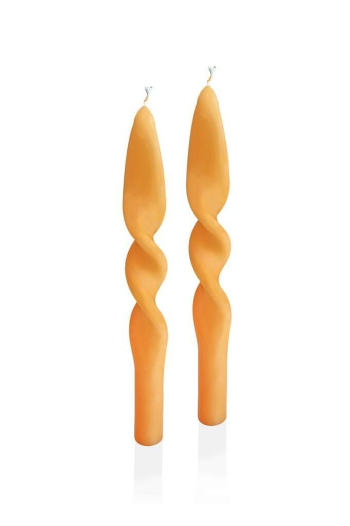 HARDAL BURGU 2'Lİ ŞAMDAN MUM 25CM