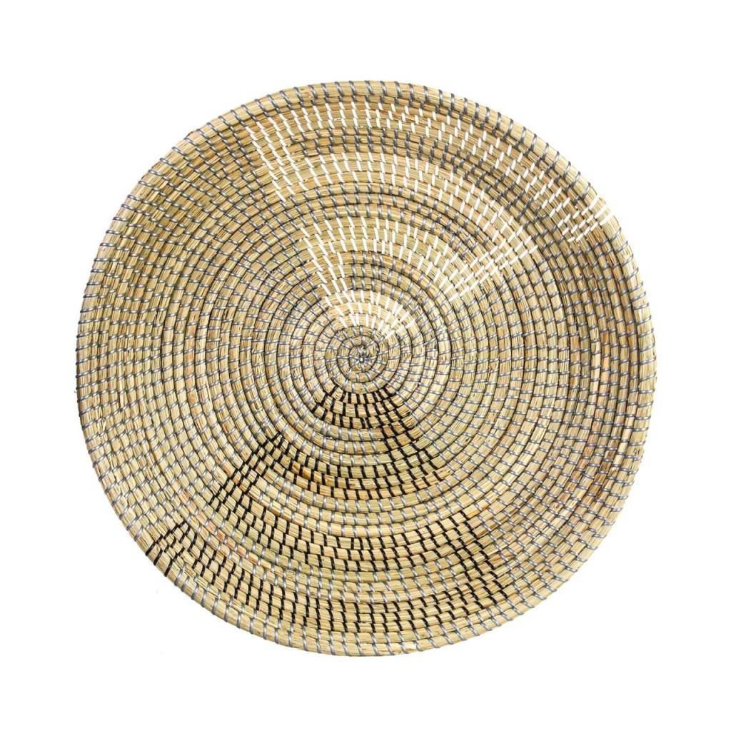 RENKLİ HASIR DUVAR DEKOR 58X14CM