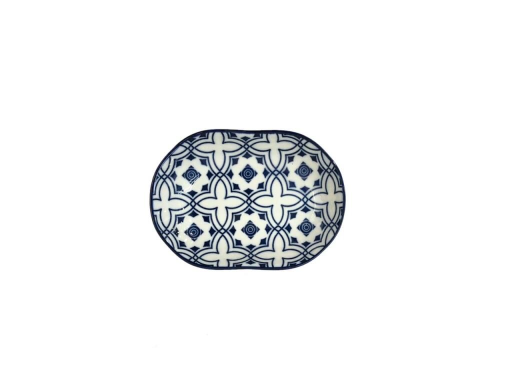 İZNİK SERİSİ OVAL LOKUMLUK 10 CM