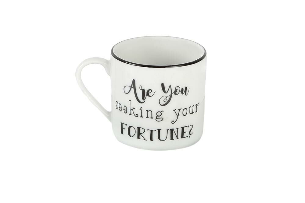 BE HAPPY TABAKSIZ KLASİK KAHVE FİNCANI(FORTUNE)