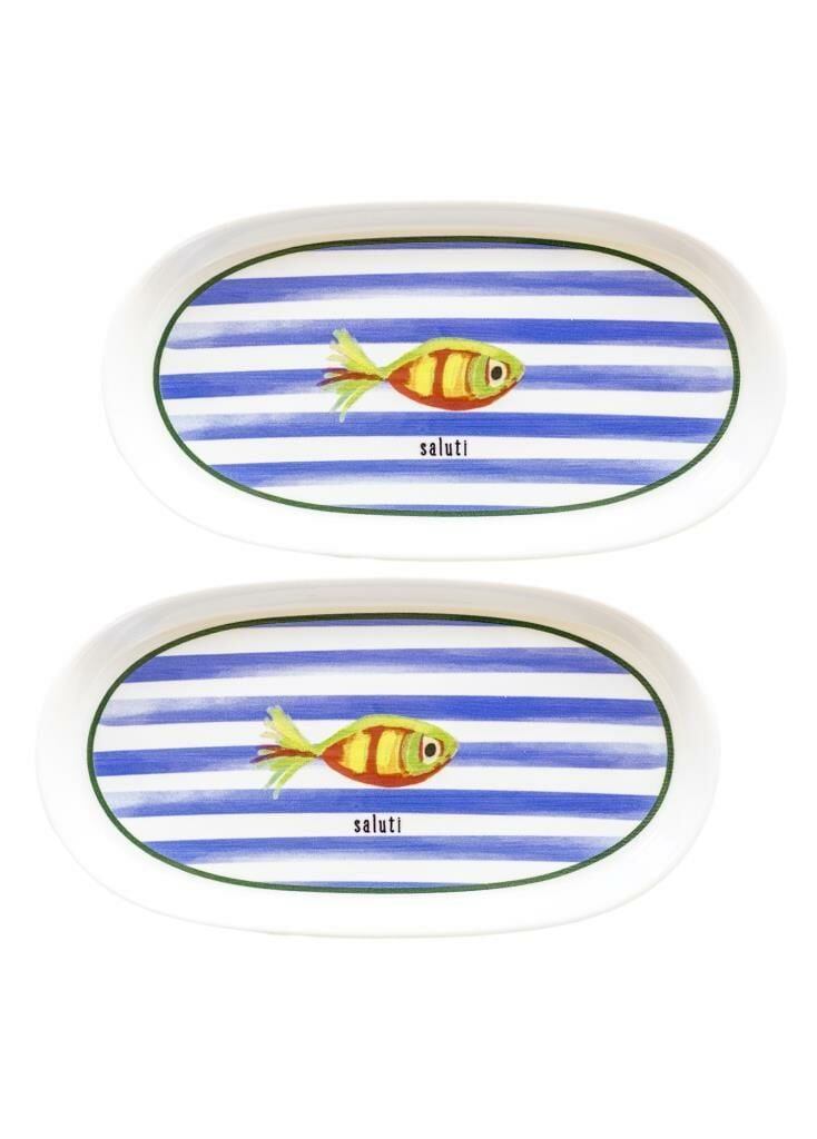FISH 2'Lİ OVAL SERVİS TABAK 29CM