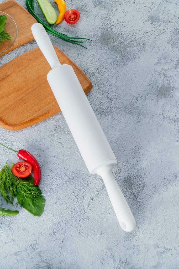 BEYAZ SİLİKON MERDANE 43CM