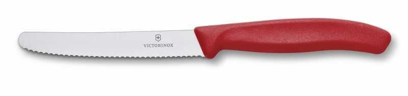 DOMATES BIÇAK TIRTIKLI KIRMIZI 210 MM