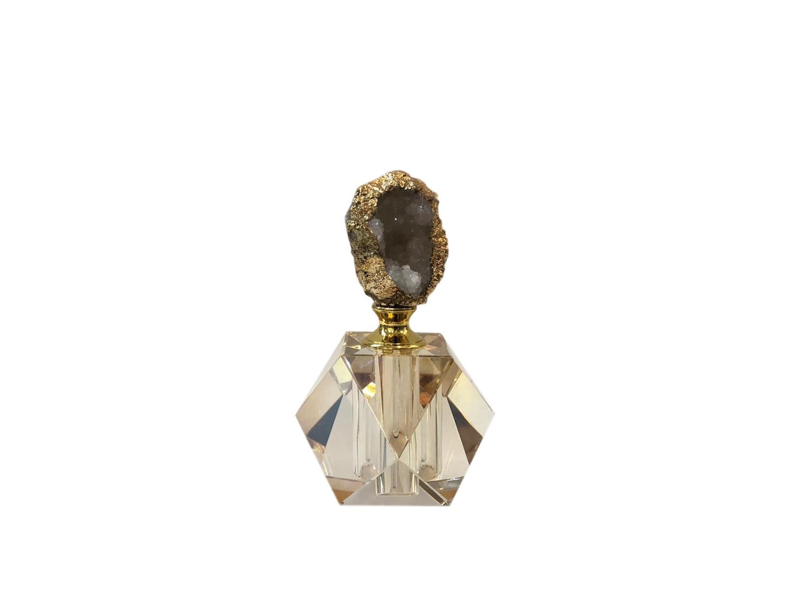AMBER KRİSTAL PARFÜM ŞİŞESİ DESEN1