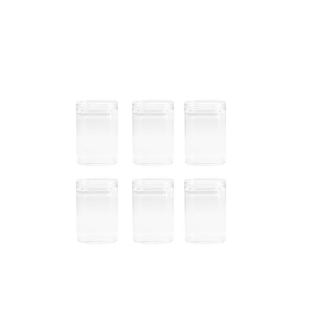 ŞEFFAF 6'LI SAKLAMA KABI 250ML