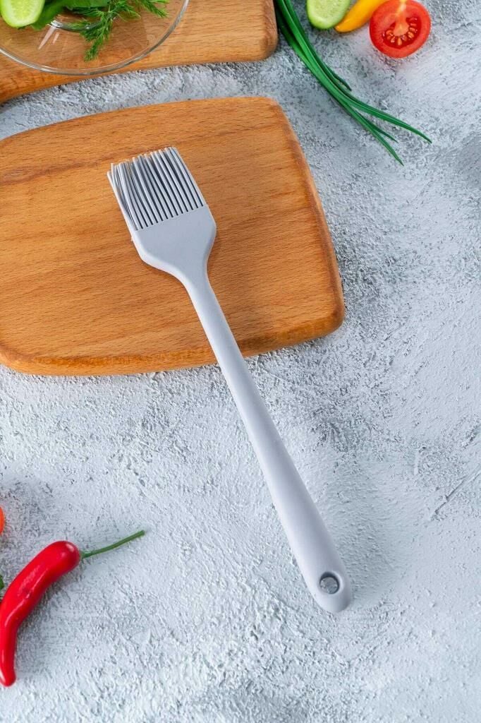 GRİ SİLİKON YUMURTA FIRÇASI 25CM
