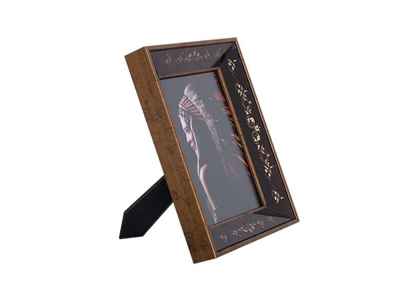SİYAH ALTIN İŞLEMELİ ÇERÇEVE 15X21CM