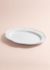 GRANDE BEYAZ SERVİS TABAK 41X31CM