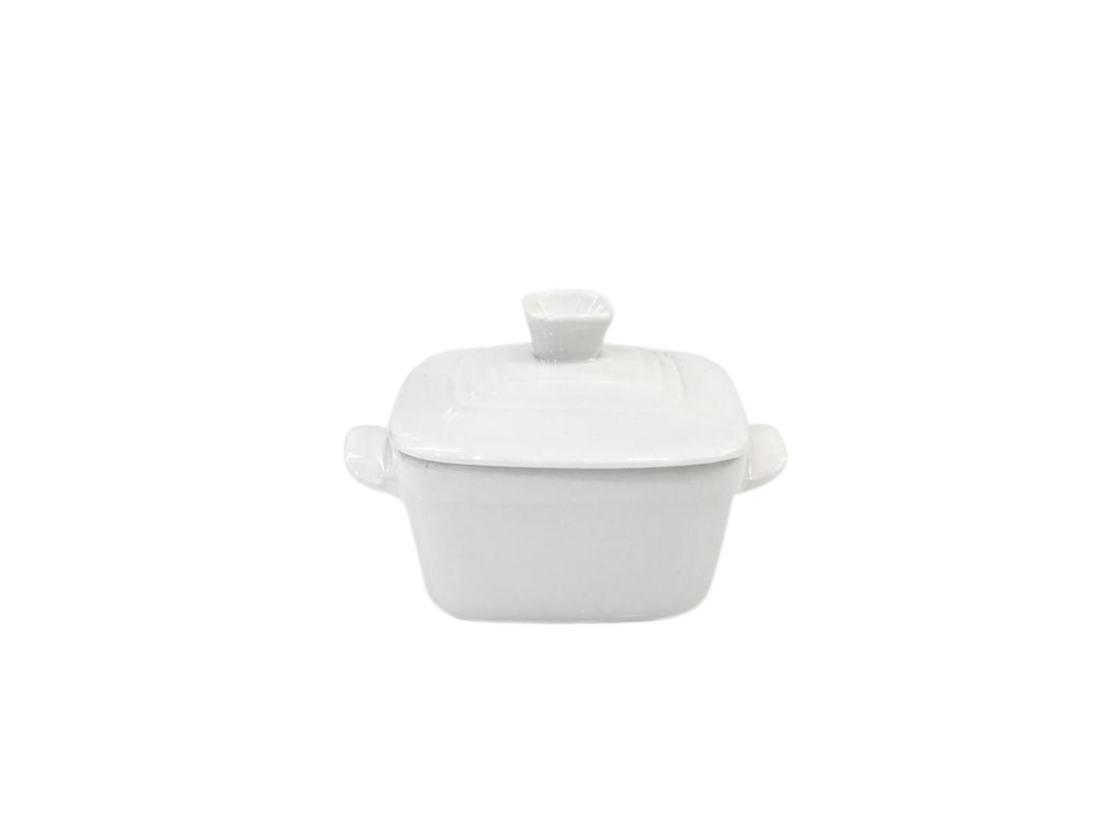PORSELEN KAPAKLI LOKUMLUK/SOSLUK 9CM