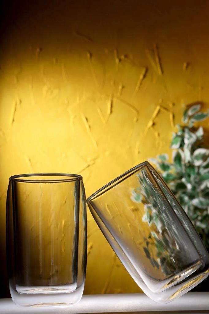 ÇİFT CİDARLI 2'Lİ BARDAK 400ML