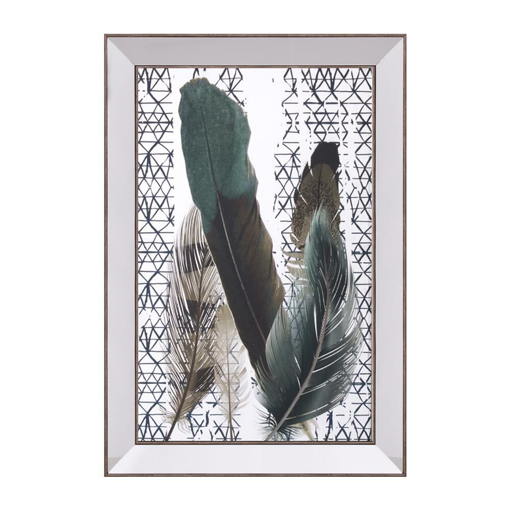 RENKLİ TÜY TABLO 40x60cm DESEN1