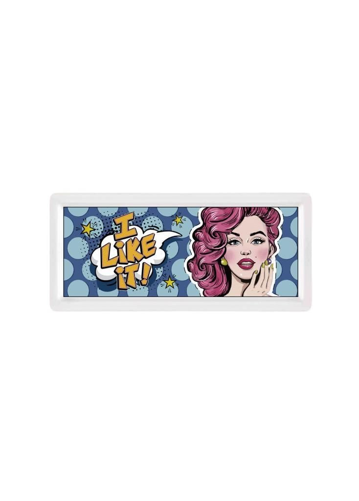 POPART GİRLS DİKDÖRTGEN SERVİS TABAK 35X16CM