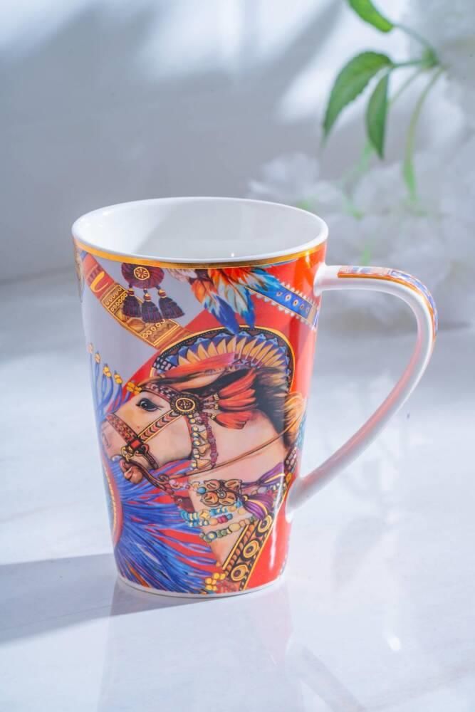 WHISPER TEKLİ KUPA DESEN2 380ML