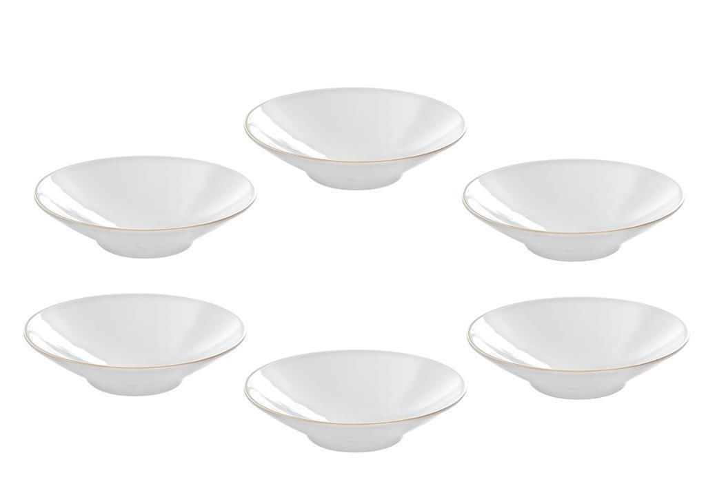 MOROCCO 6'LI SADE ÇUKUR TABAK 19CM
